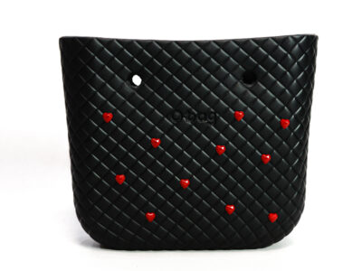 O Bag Mini Walentynka nero