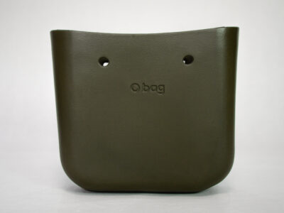 O Bag mini gładkie verde scuro outlet