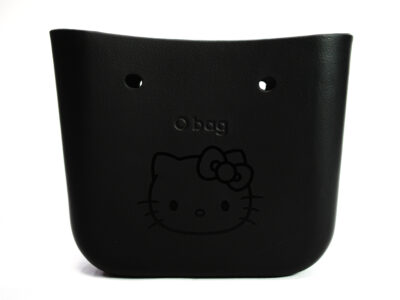 O Bag Mini Hello Kitty nero